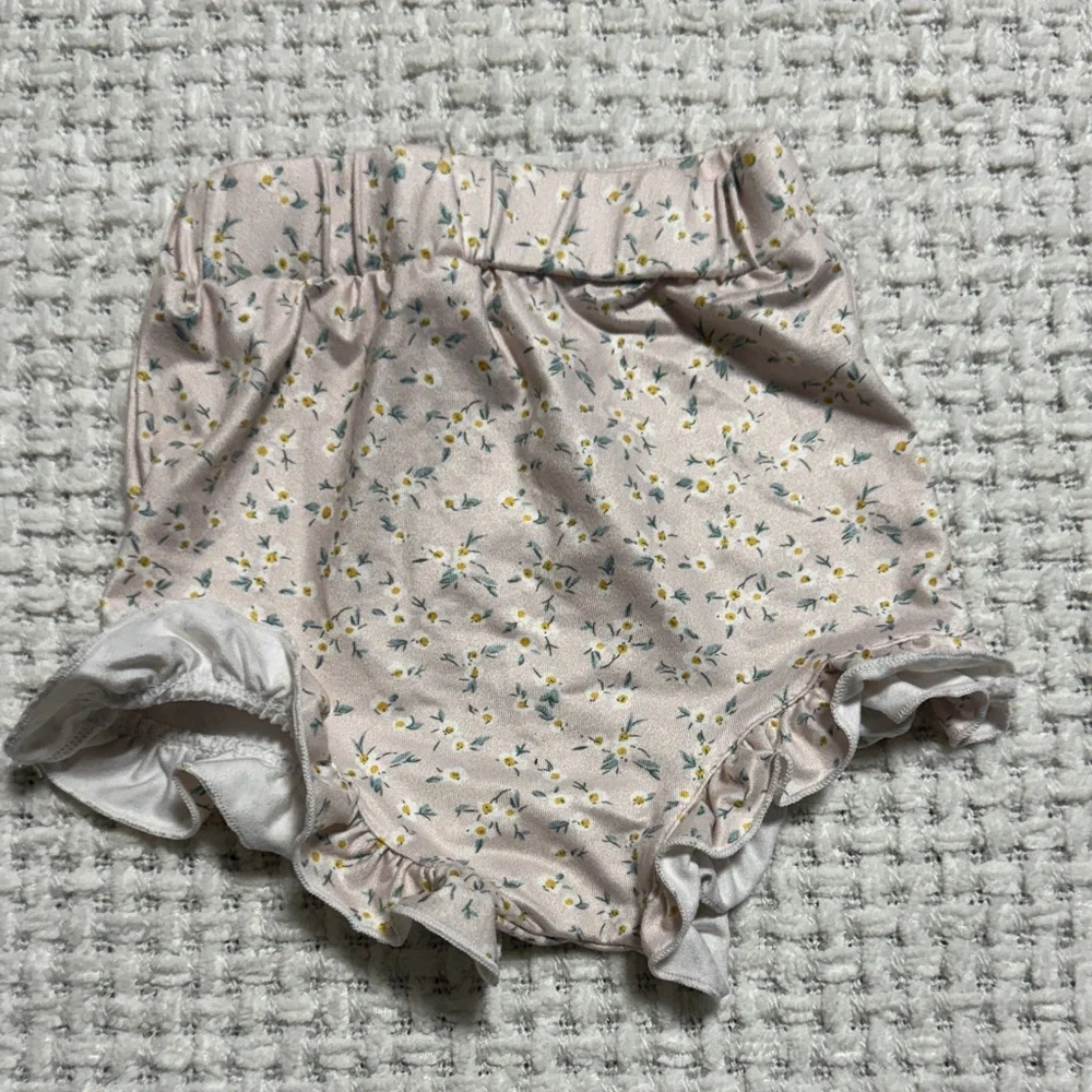 Charming Floral Diaper Cover